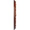 Ekena Millwork Milan Ceiling Medallion (Fits Canopies up to 4 5/8"), 24 1/2"OD x 3 1/2"ID x 1"P, Firebrick CM24MIFIF - alternate 4